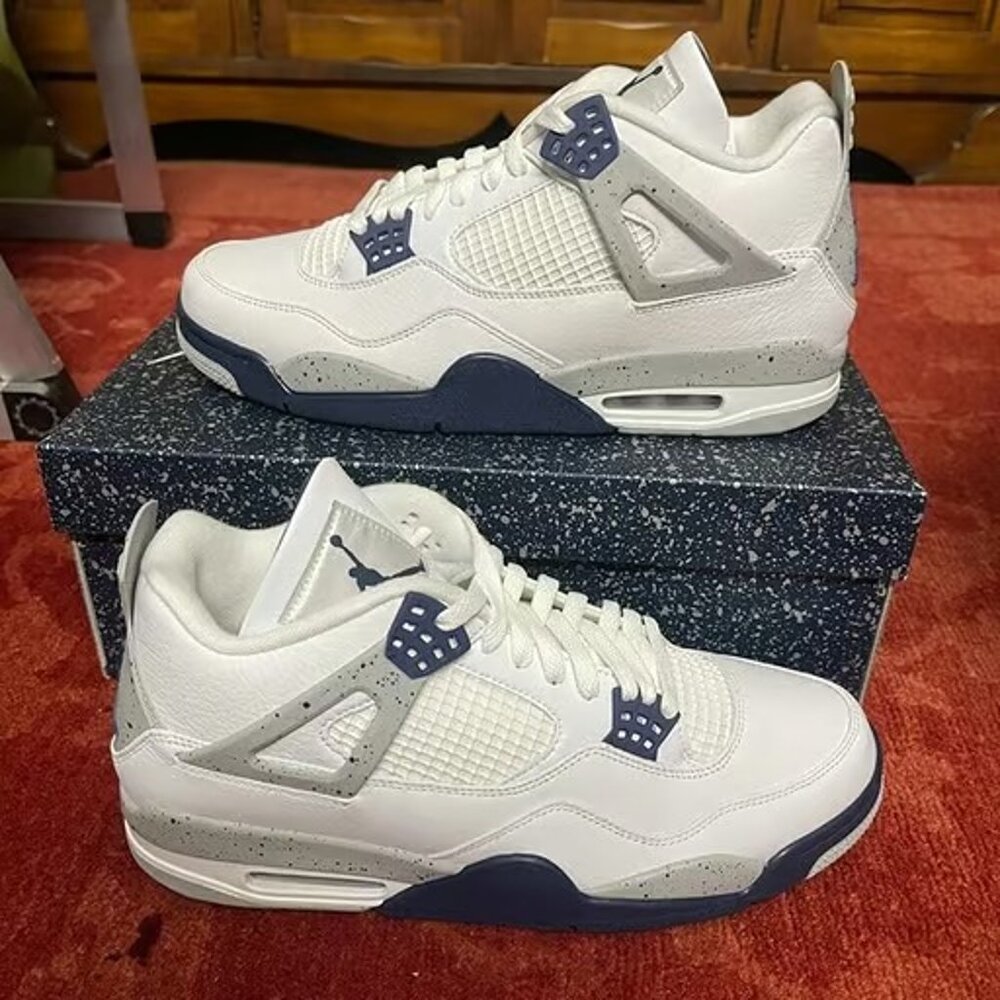 Nike Shoes Air Jordan 4 Retro “Midnight Navy”